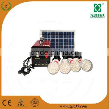 5W12V solar power system for home with LCD