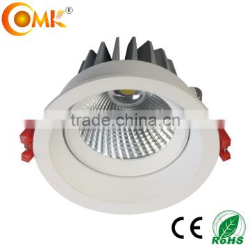 Epistar COB dimmable led downlight 12w