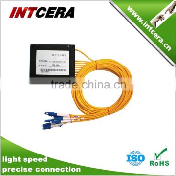 TOP rated SC/APC 1X8 0.9mm fiber optic PLC splitter for FTTX PON