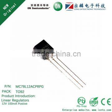 Genuine original MC78L12ACPRPG TO92 Linear Regulators 100mA 12V