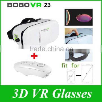 BoBo VR Z3 Oculus Rift DK2 Google Cardboard VR Box 3D Glasses Universal Virtual Reality 3D Video Glasses For 5.5" Iphone 6Plus