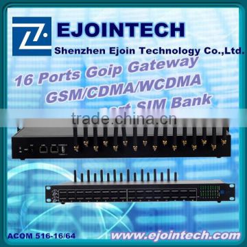 Ejoin Voip Gsm Gateway For Call Terminal,Voip Gsm Gateway, High Quality Voip Gsm Gateway,Goip16,64 Port Goip Sim Bank