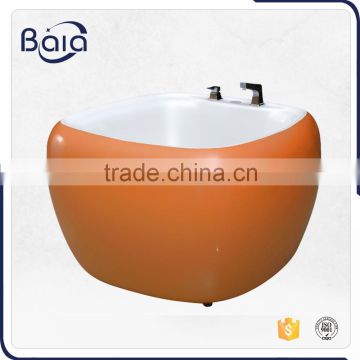 china good products portable bathtub for children, acrylic freestanding baby bath tub