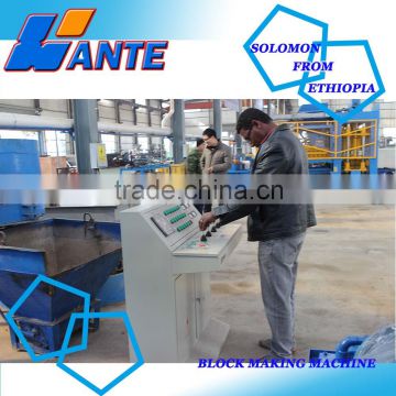 Linyi wante block making machine ---QT40-3 common brick making machine