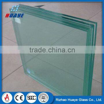 6mm 8mm 60mm thickness clear laminated glass