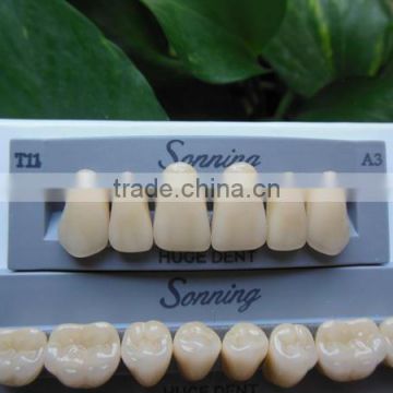 CE certification dental acrylic teeth Kaifeng set