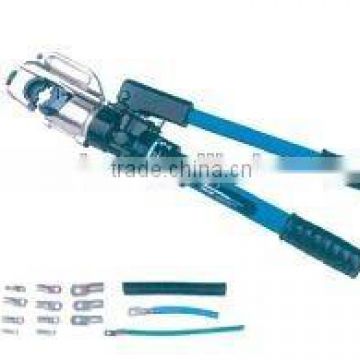 Hand hydraulic crimping pliers