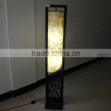 2016 wooden Chinese style floor lamp