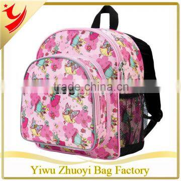 Girls Personalized Backpack with Fairies Printing For Children Toddler