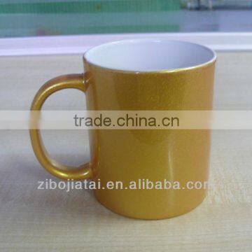 Promotional Gold Ceramic Mug