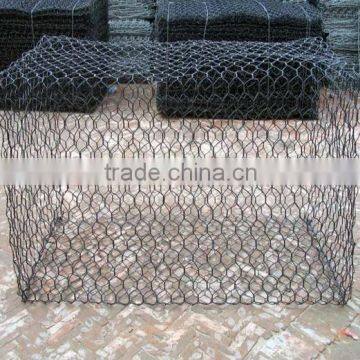 galvanized gabion baskets3*2*1m-flood control