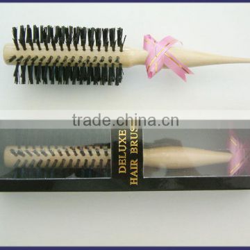 wooden cleaning easy clean hair brush