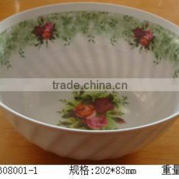 Melamine nice design melamine mixing bowls