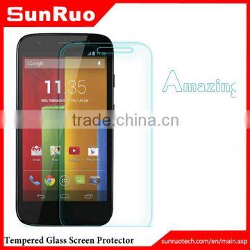 0.2mm oleophobic coating anti-shatter tempered Glass Screen Protector for Moto X Moto G