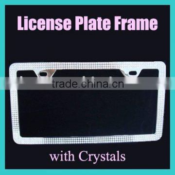 crystal license plate frame,diamond license plate frame
