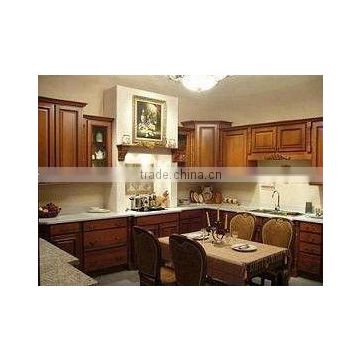 solid wood kitchen cabinet furniture with countertop