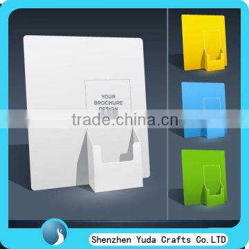 unique desktop custom colored acrylic business card display with sign holder cheap high quality