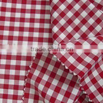 T/C checked fabric for shirt 65/35 32*32 96*72 63"