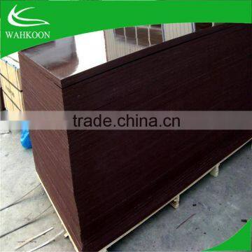 waterproof 15mm brown film faced shuttering plywood for construction