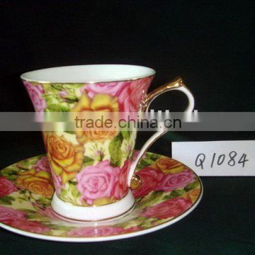 ceramic cup saucer and plate