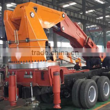 80 ton truck crane 1600KN.M on sale model No SQ1600ZB6 china made knuckle boom truck mounted crane