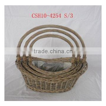 new style of willow garden basket