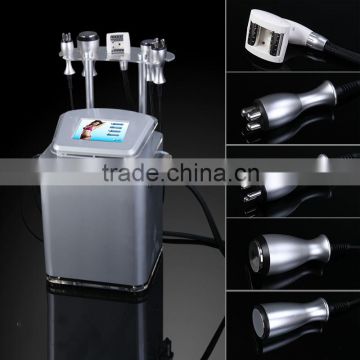 Tripolar rf beauty machine & cavitation,cryotherapy,vacuum handle with bipolar RF and automatic roller
