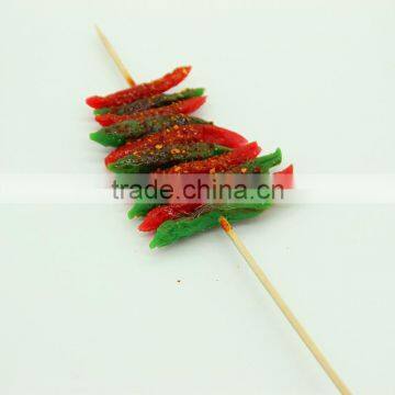 High quality PVC Japanese barbecue fake food sample model for shop display