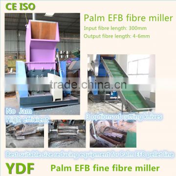 Cut palm EFB Long fibre to short quickly