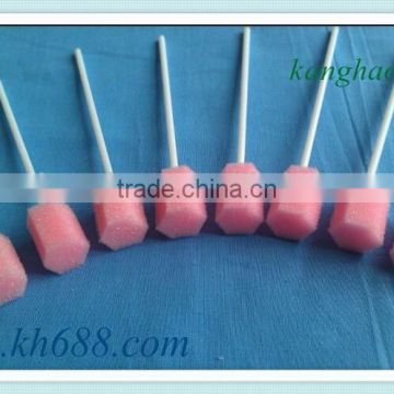 Factory directly sell foam tipped oral swabs with good qualiy for medical using free sample