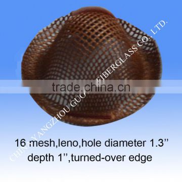 Customized Spherical cap shape Aluminum Water Filtering Mesh