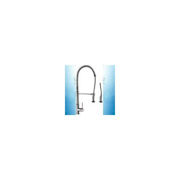 extensible  faucet in kitchen