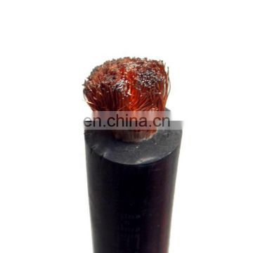 rubber single or double insulation super flexible electrical welding cable 16mm2 25mm2 95mm2