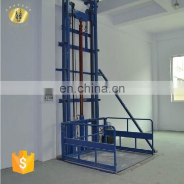 7LSJD Shandong SevenLift 4 post small home outdoor cargo vertical elevator lift