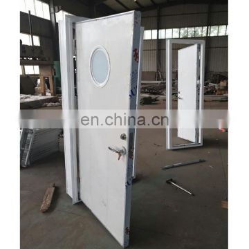 Customized Stainless Steel Single Handle Watertight Door with Porthole