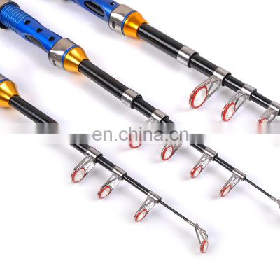Hot Sale High Quality Ice Fishing Rod 1-2.3m Mini Telescopic Rod Fiber Glass Fishing/ Fishing Rod