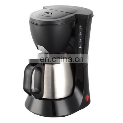 2018 cheap price 0.6L 4-6 cup home use coffee machine with SS jar