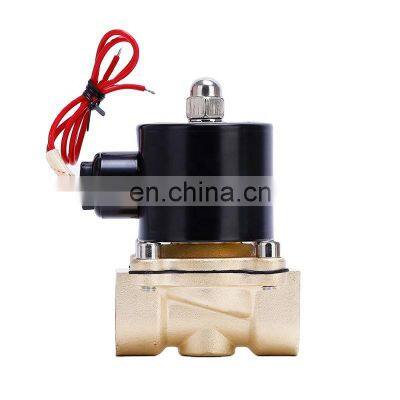 2W200-20 Thread Size G3/4 Normally Closed Type 2/2 Way Electric Brass Pneumatic Valve Water Air Solenoid Valve