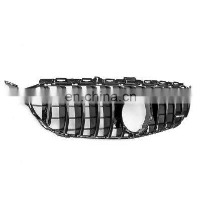 Front grill for Mercedes benz  C class W205 GTR black style GTR sports line 2015-2018