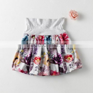 girls skirt with all over printing
