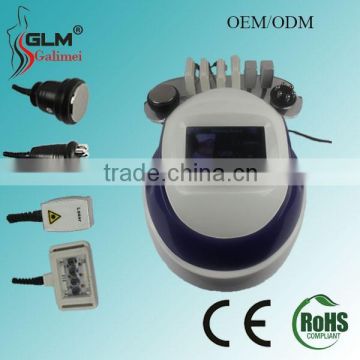 Portable 4 in 1 laser cavitation/rf/vacuum machine for fat removal and skin tightening
