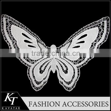 Beautiful Butterfly Shaped Applique Work Designs For Dress