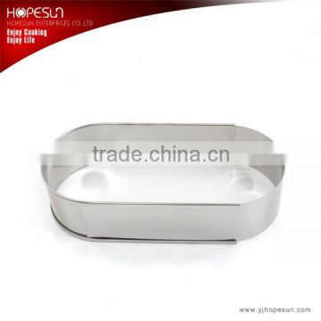 Non stick flexible stainless steel oval ring mold for baking                        
                                                Quality Choice
                                                                    Supplier's Choice