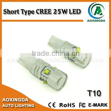 12~24V CREE XBD 25W T10 168 194 super bright LED bulb