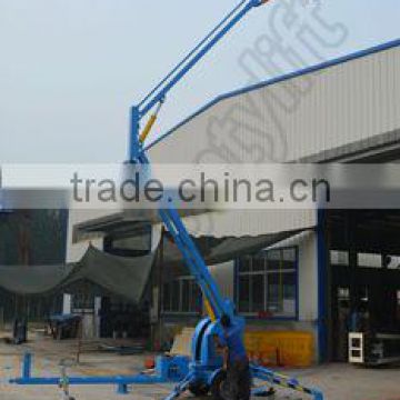 CE approved mobile aerial work platform vehicle mounted boom lift