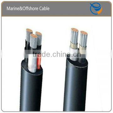 PVC Insulated PVC Sheathed Power Cable for Marine