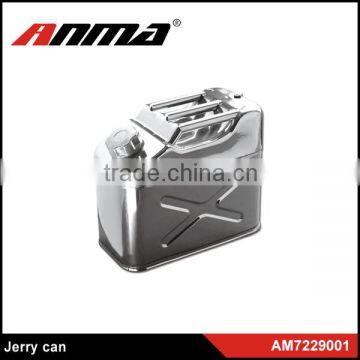 ANMA high quality potable safety metal 20l stainless steel jerry can