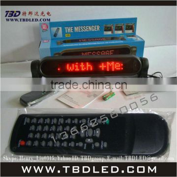 A750 led car message sign board with remote