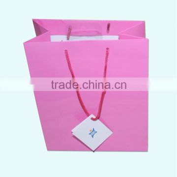 High Quality kraft paper bag with Nylon rope handle