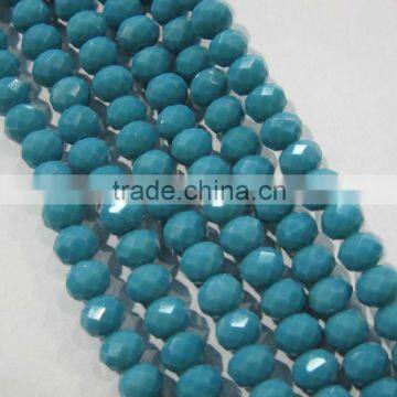 6mm Sales of color glass flat bead BZ059